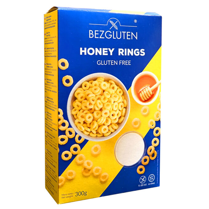 Kółka miodowe bezglutenowe Honey Rings